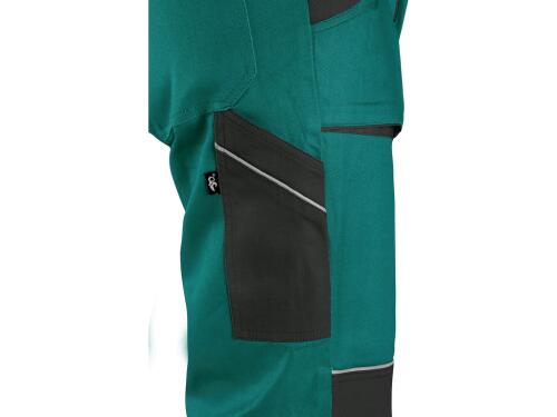 Kalhoty do pasu CXS LUXY JOSEF, pánské, zeleno-černé, vel. 60